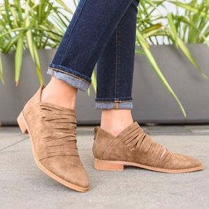 FP Inspired “Free Soul” Shredded Ankle Bootie